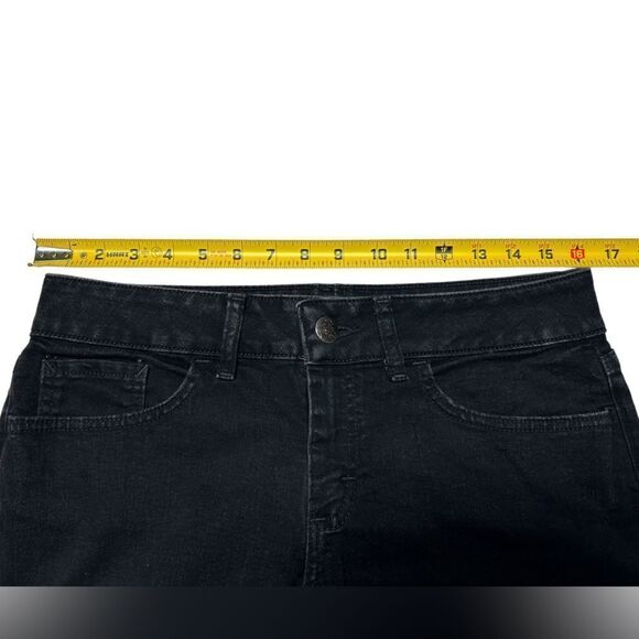 Riders by Lee Mid Rise Boot Cut Jeans Midrise Black Bootcut Jeans Casual Fall - Picture 9 of 11